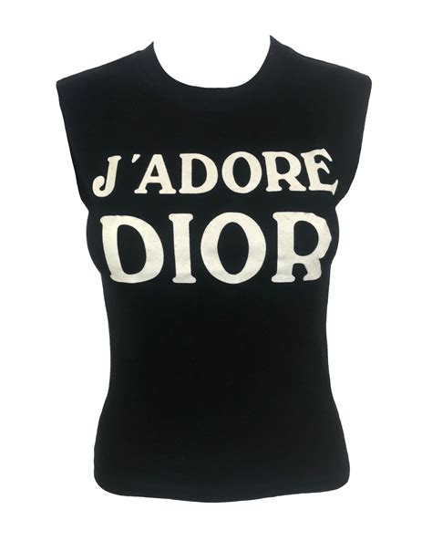 j'adore dior top vintage|pre owned christian dior shirts.